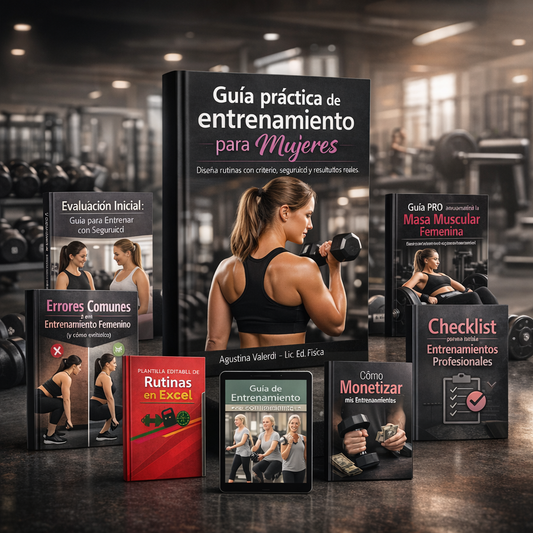 Guía práctica de entrenamiento femenino + 7 bonus de regalo